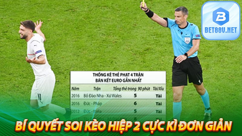 Bí quyết soi kèo hiệp 2 cực kì đơn giản